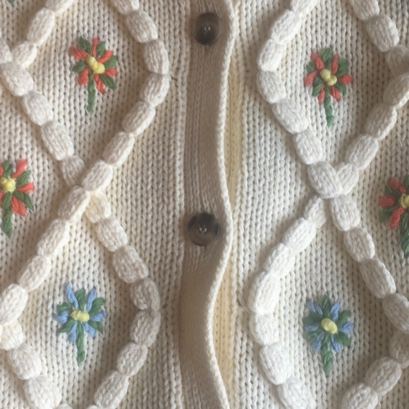 Callahan cotton acrylic cardigan - Picture 2 of 4